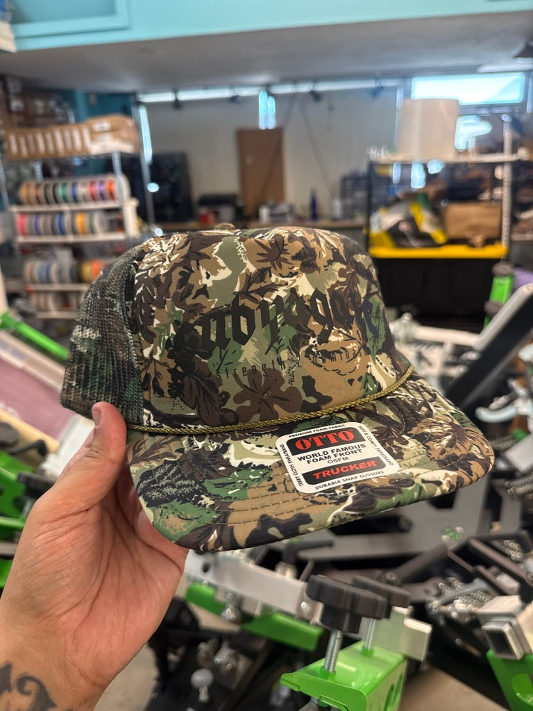 LEAF CAMO HAT