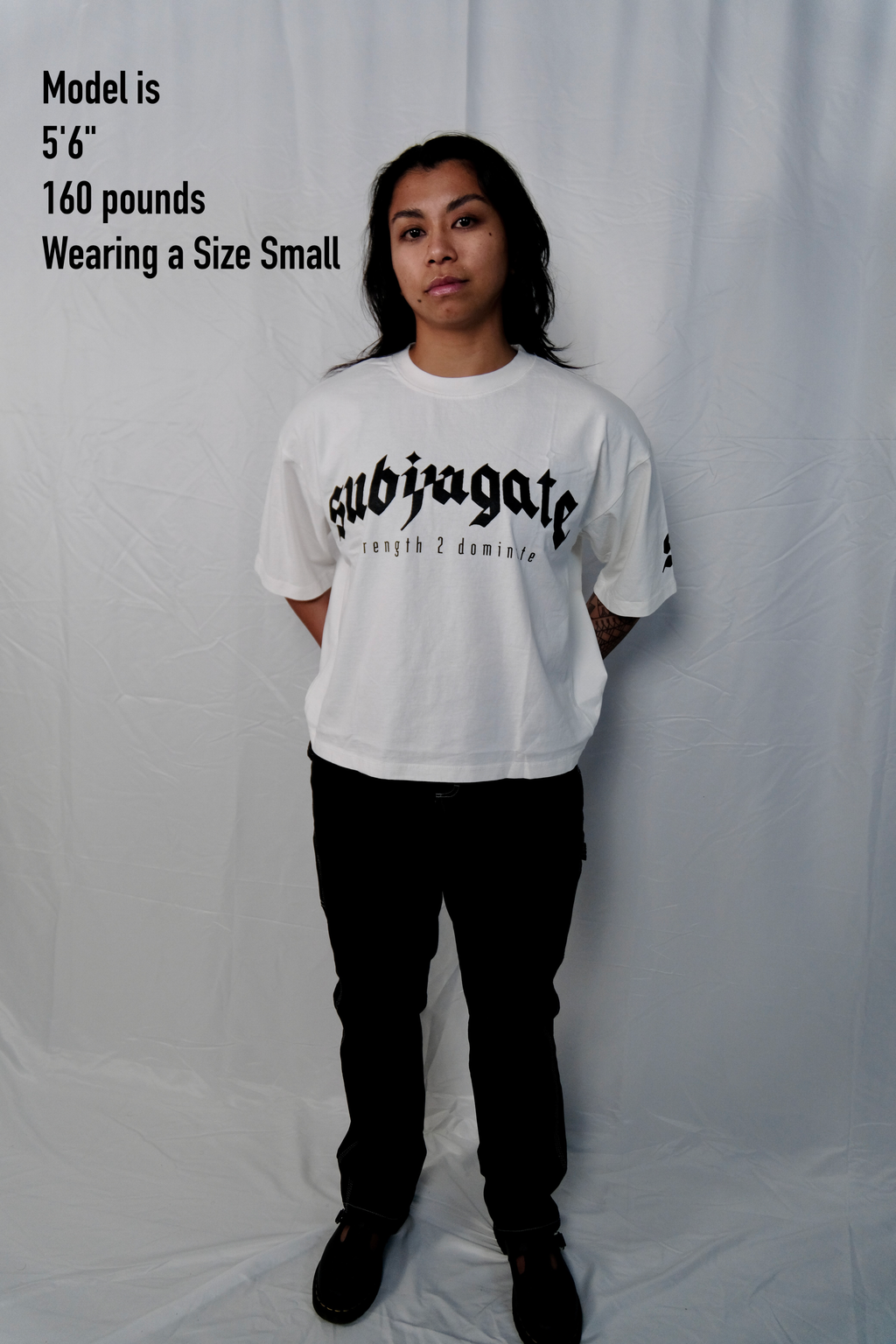 Crop Drop,  in White
