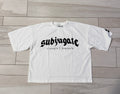 Crop Drop,  in White